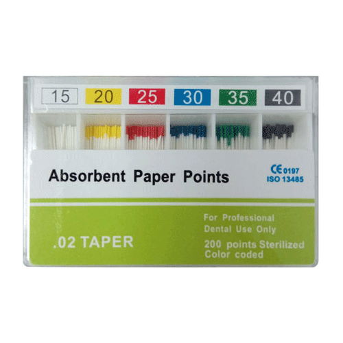 吸潮纸尖, 牙科耗材,牙科材料,牙科诊所,牙医,正畸材料